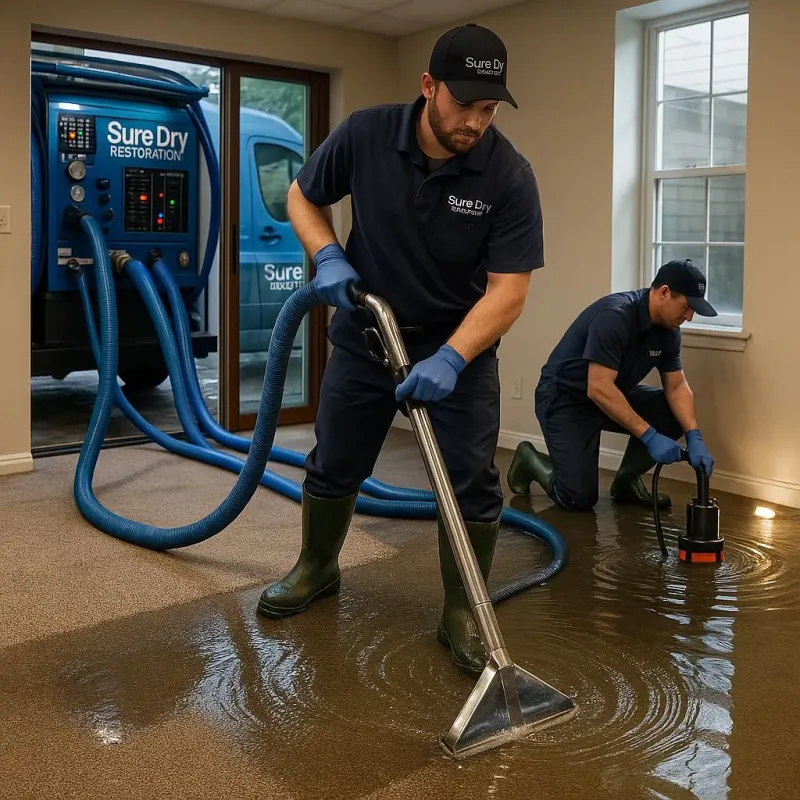 Water Extraction and Removal process in Perezville, TX